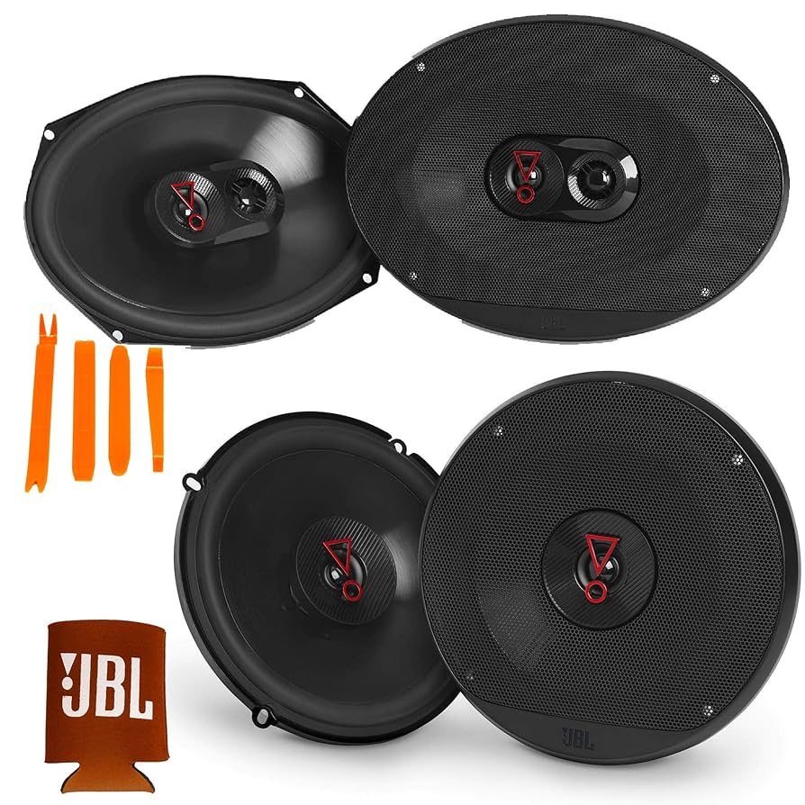 JBL STAGE3 9637 スピーカー 6x9インチ　未使用 Amazon.com: JBL Stage 39637 - 6” x 9” Three-way car audio